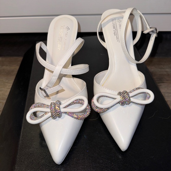 Call It Spring White Heels - Picture 2 of 4
